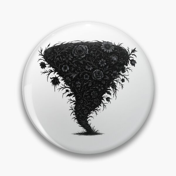 Item preview, Dark floral vortex designed and sold by Creep-elina.