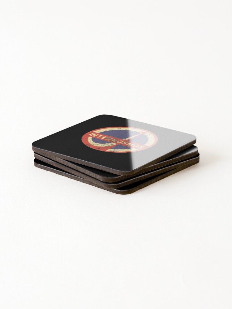 Thumbnail 4 of 5, Coasters (Set of 4), Interkosmos Russian Space Program Logo designed and sold by RolandPinto.