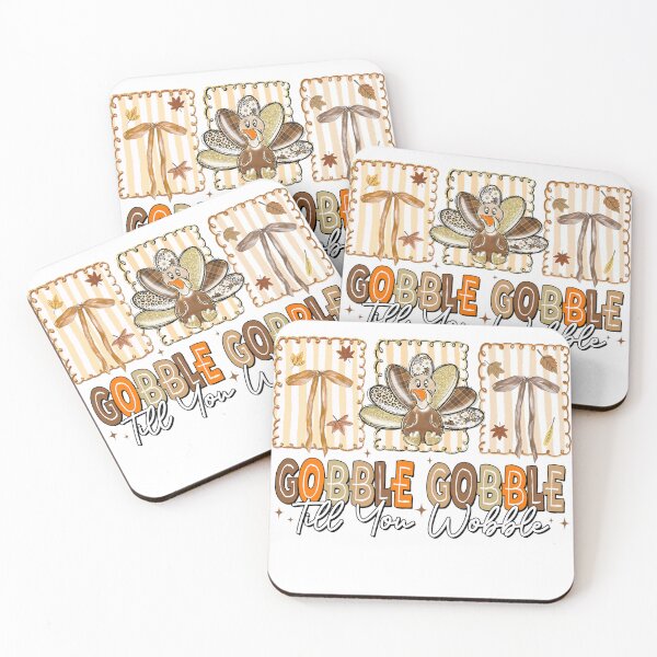 Item preview, Glitter Gobble Gobble Till You Wobble designed and sold by vintagearttee.