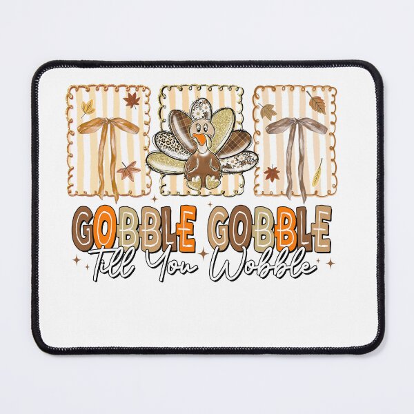 Item preview, Glitter Gobble Gobble Till You Wobble designed and sold by vintagearttee.