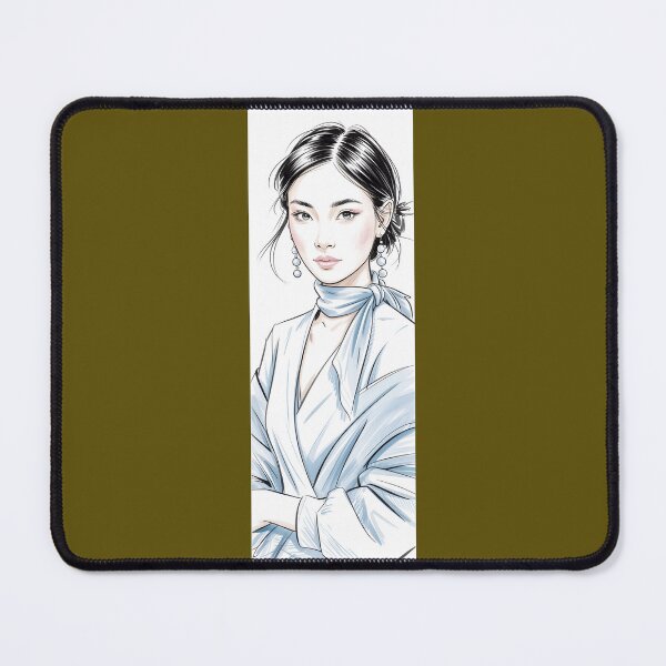 Item preview, Elegant Woman Portrait Sketch By Merch, Limited Edition designed and sold by MADISYNDONALD.