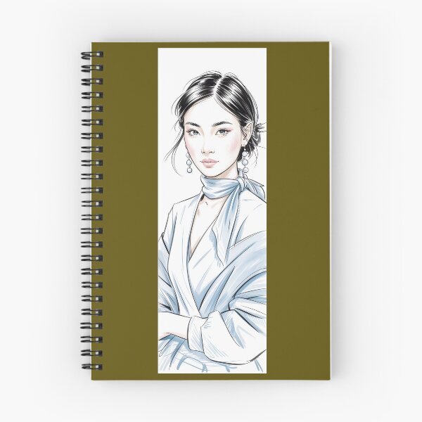 Item preview, Elegant Woman Portrait Sketch By Merch, Limited Edition designed and sold by MADISYNDONALD.
