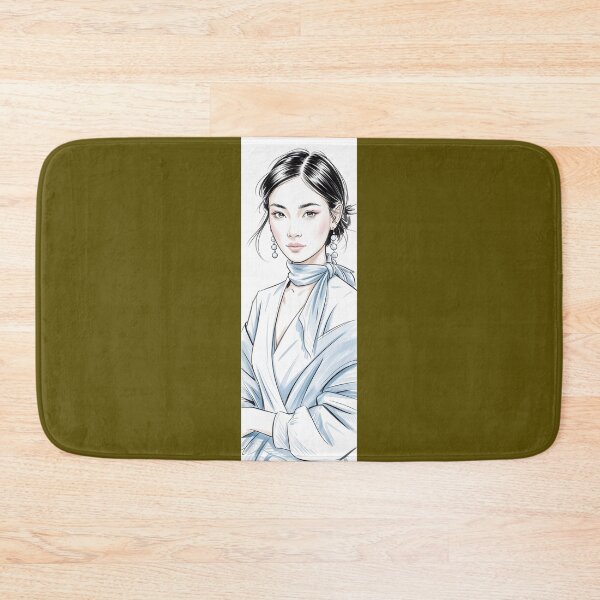 Item preview, Elegant Woman Portrait Sketch By Merch, Limited Edition designed and sold by MADISYNDONALD.
