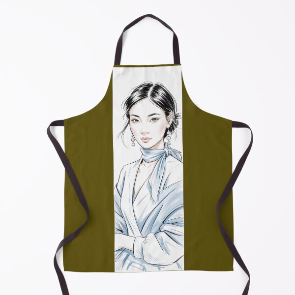 Item preview, Elegant Woman Portrait Sketch By Merch, Limited Edition designed and sold by MADISYNDONALD.