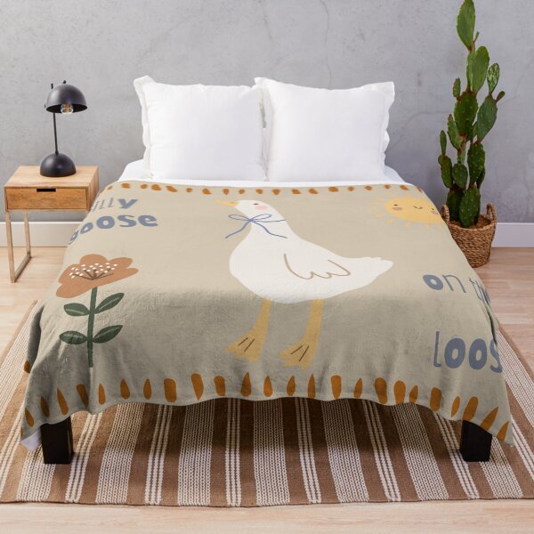 Item preview, Silly goose on the loose Nursery farmhouse cottagecore art, trendy playroom home decor, retro cute kids designed and sold by ArticraftShop.