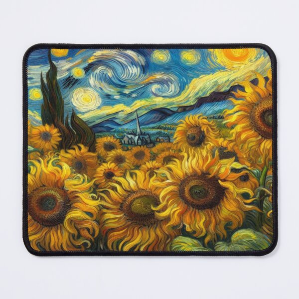 Item preview, Sunflowers in Van Gogh style: A masterpiece of nature and art designed and sold by FotoworldEdel.