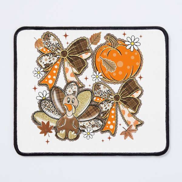 Item preview, Couquette Glitter Gobble Gobble Till You Wobble designed and sold by vintagearttee.