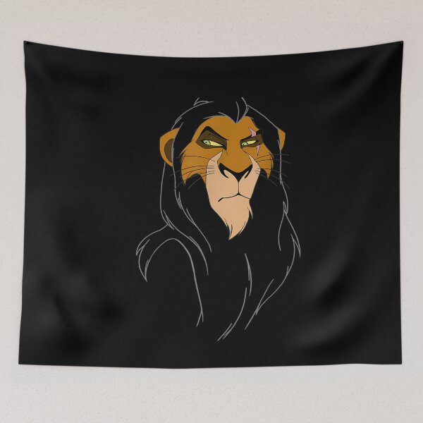 Item preview, The Lion King Scar Large Face  	 designed and sold by wullefsi85.