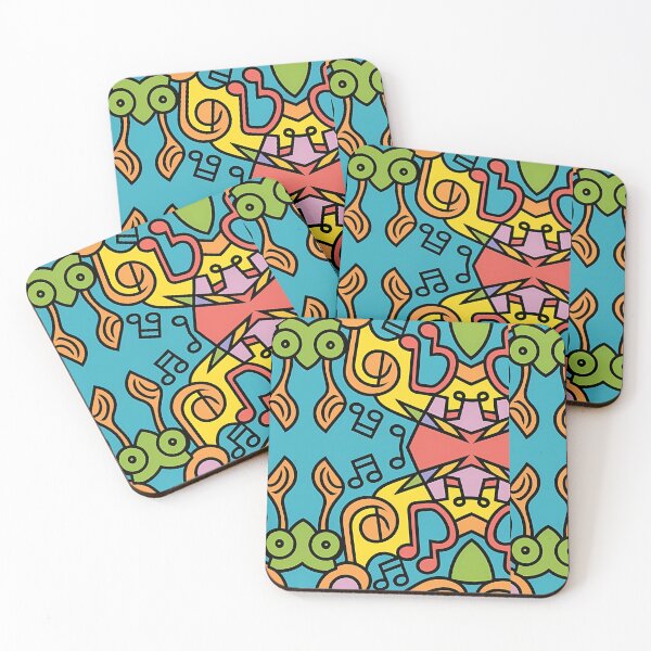 Item preview, Musical Doodle Patterns designed and sold by IgnacHeredia.