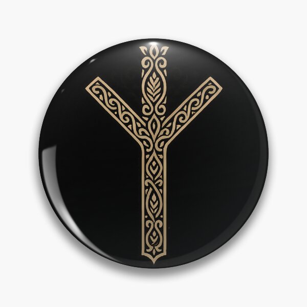 Item preview, Algiz Rune - Symbol of Protection and Power designed and sold by Myth-LegendArt.