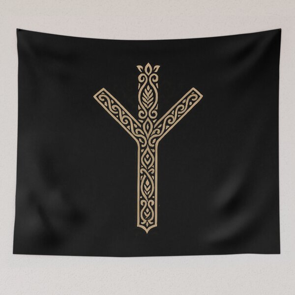 Item preview, Algiz Rune - Symbol of Protection and Power designed and sold by Myth-LegendArt.