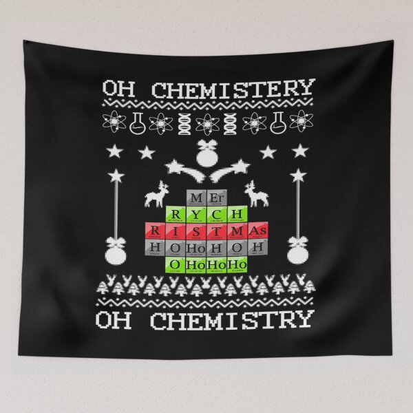 Artikelvorschau, Oh Chemie Oh Chemie Periodensystem Weihnachten entworfen und verkauft von wjhvslyscz44.