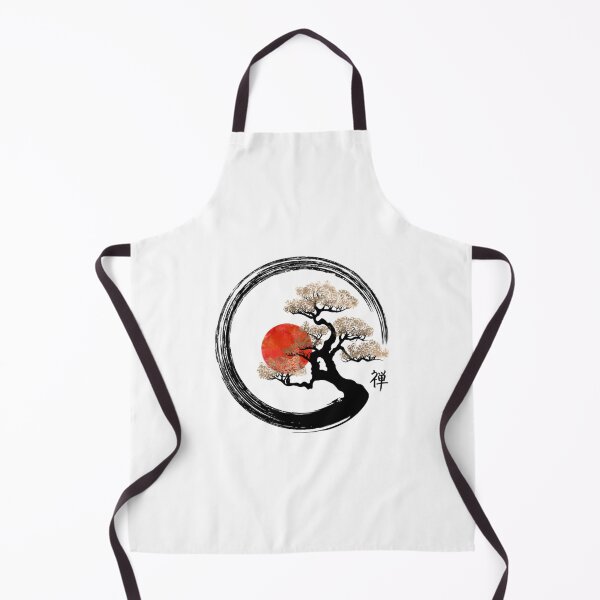 Item preview, Enso Circle and Bonsai Tree on Canvas designed and sold by acivjlmqmj35.