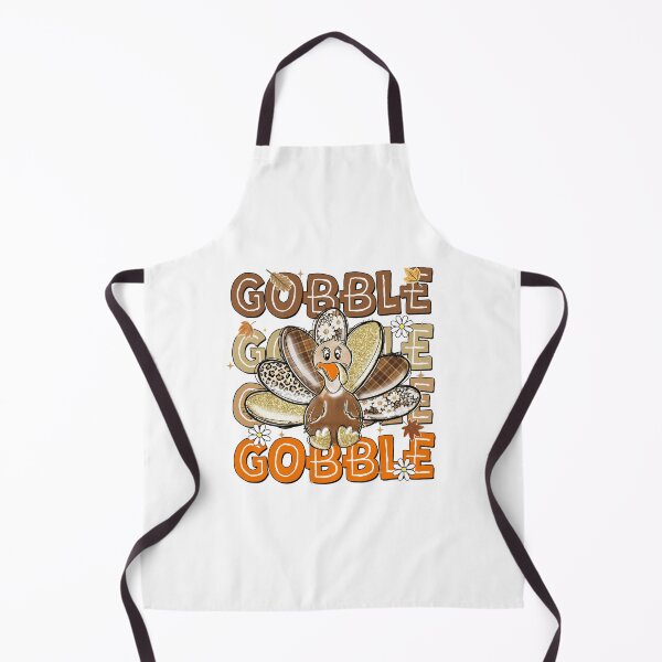 Item preview, Couquette Glitter Gobble Gobble Till You Wobble, Turkey Day designed and sold by vintagearttee.