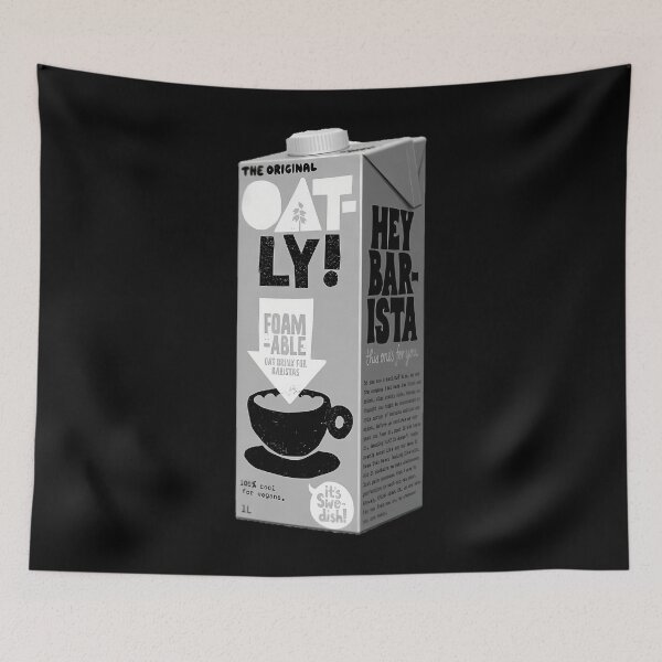 Item preview, Oat Milk Barista Vegan  	 designed and sold by byxxlcgrbo71.