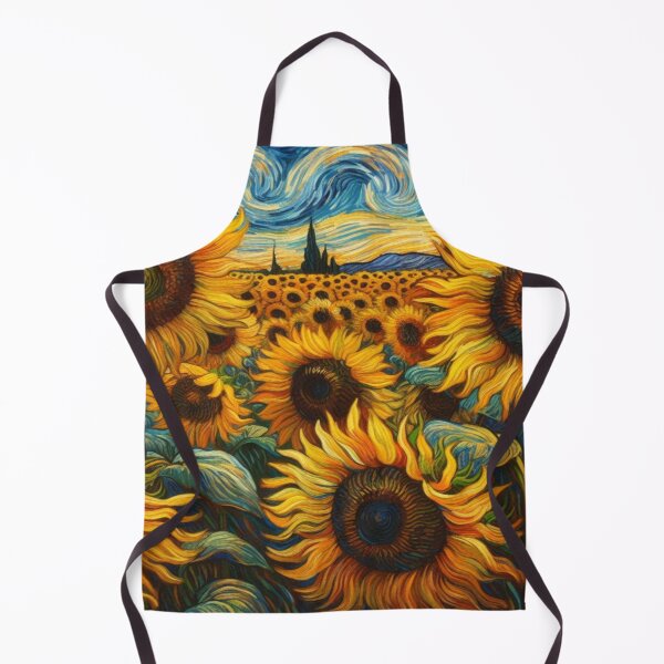 Item preview, Sunflowers in Van Gogh style: A masterpiece of nature and art designed and sold by FotoworldEdel.