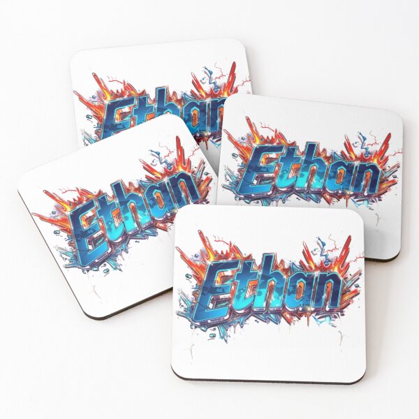 Item preview, Ethan 3D Graffiti Style Name Art designed and sold by AlexLineArt.