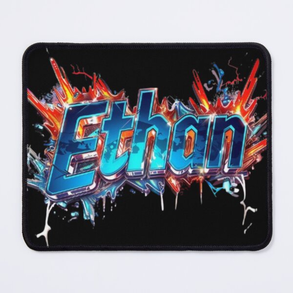 Item preview, Ethan 3D Graffiti Style Name Art designed and sold by AlexLineArt.