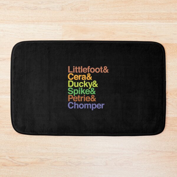 Item preview, The Land Before Time (Gang Of Five + Chomper) Helvetica Names  	 designed and sold by njcqziezwt39.