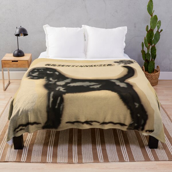Item preview, A Giant Schnauzer looks into the distance designed and sold by marysfarbklecks.