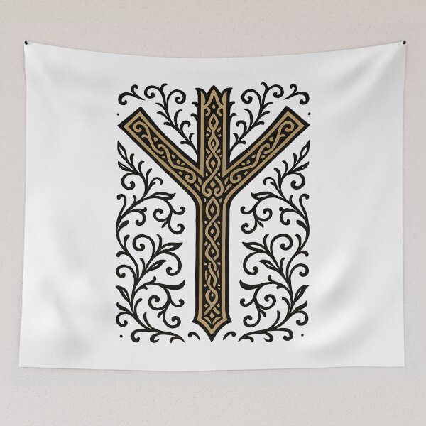 Item preview, Copy of Algiz Rune - Symbol of Protection and Power designed and sold by Myth-LegendArt.