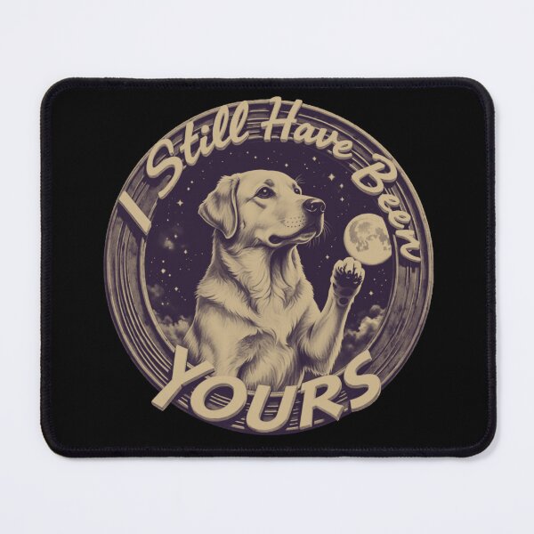 Item preview, Labrador Retriever Under Moonlight With Loving Quote designed and sold by e-camelleone.