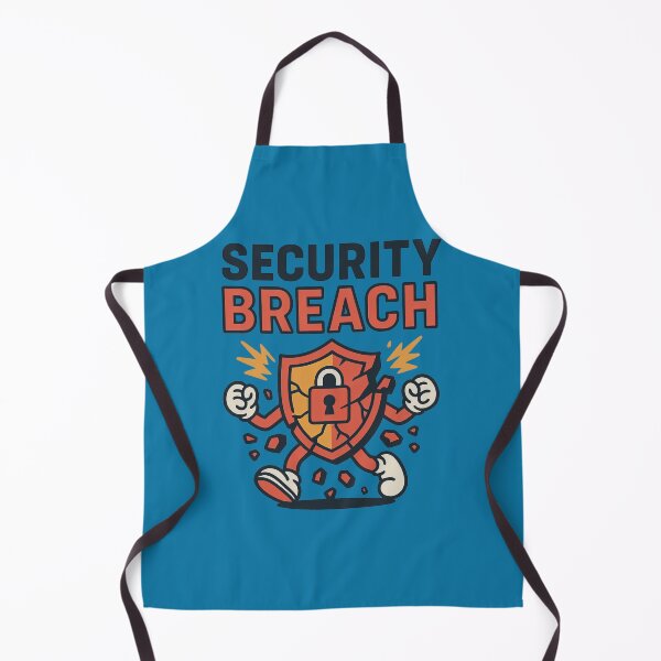 Item preview, Security Breach Alert With Cracked Lock Icon designed and sold by ArtComixHaven.