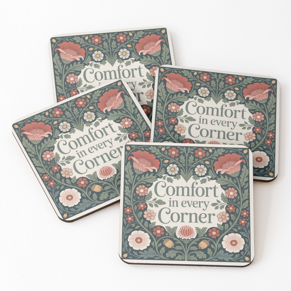 Roswyn Floral – Coasters (Set of 4)