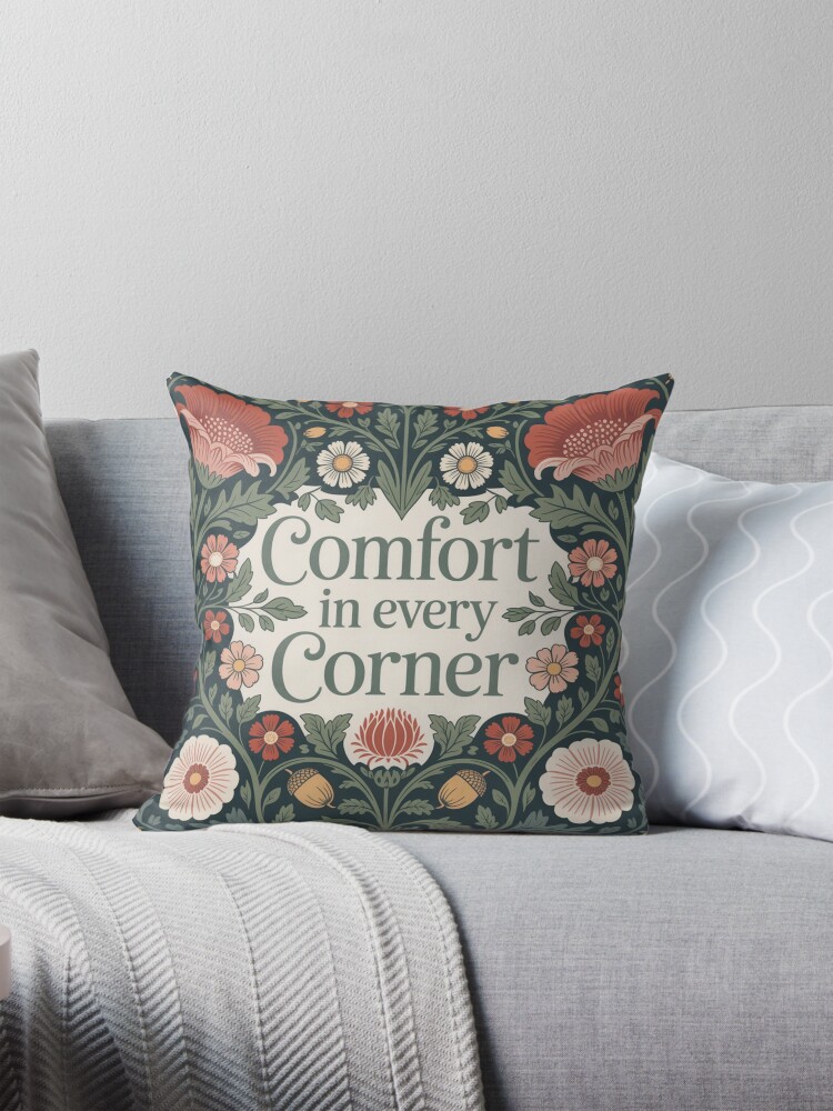 Roswyn Floral – Throw Pillow