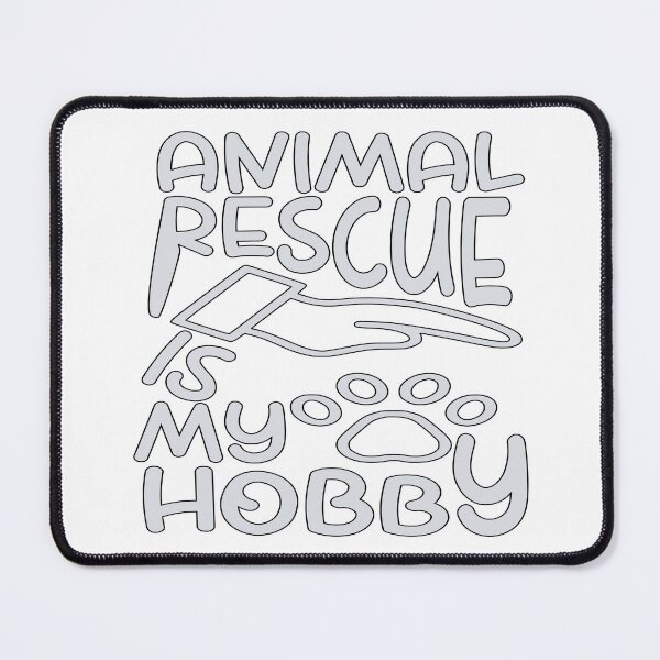 Item preview, Animal Rescue Is My Hobby – Animal Lover & Volunteer Design – Pet & Wildlife Gift designed and sold by sednalafandy79.