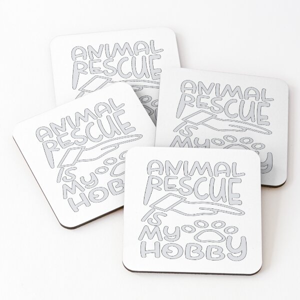 Item preview, Animal Rescue Is My Hobby – Animal Lover & Volunteer Design – Pet & Wildlife Gift designed and sold by sednalafandy79.