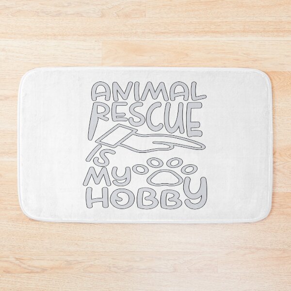 Item preview, Animal Rescue Is My Hobby – Animal Lover & Volunteer Design – Pet & Wildlife Gift designed and sold by sednalafandy79.