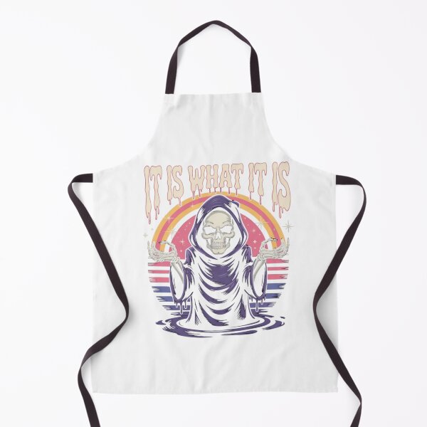 Item preview, It Is What It Is – Vaporwave Reaper GOTH Halloween Classic T-Shirt designed and sold by inkfluenceart.