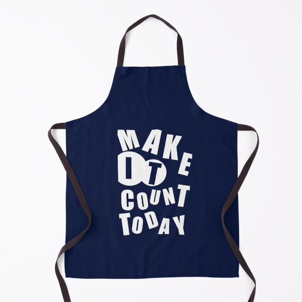Item preview, Make It Count Today – Bold Motivational Quote Design for Daily Inspiration designed and sold by InkSpireSport.