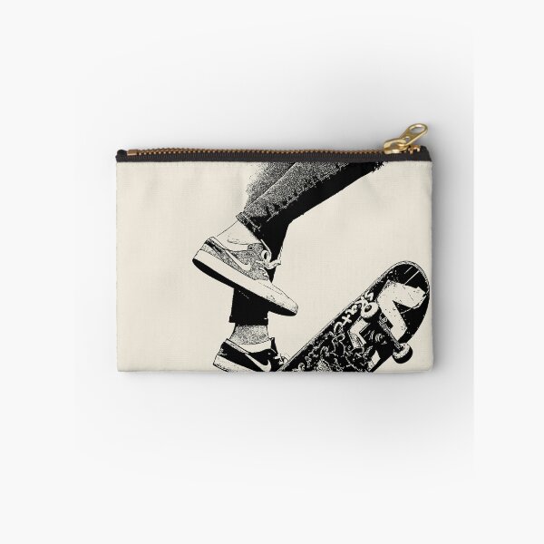 Item preview, Skateboarding, Black Neutral Sidekick Skateboard, Minimalist art scateboarder designed and sold by ArticraftShop.