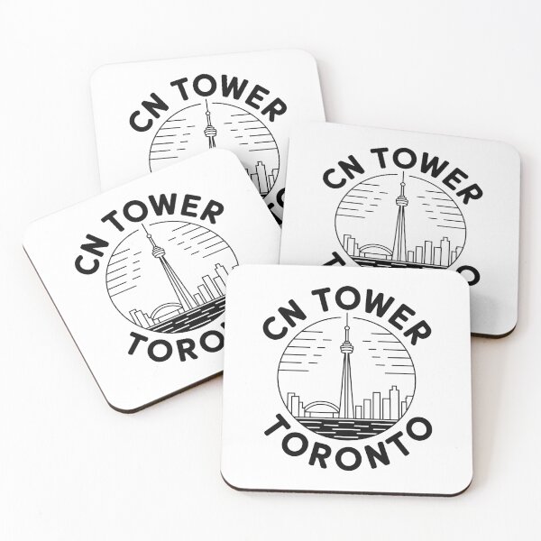 Item preview, Toronto Ontario Vintage Skyline Design designed and sold by Paper Drip.