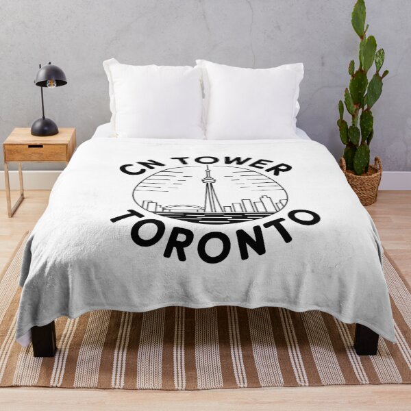 Item preview, Toronto Ontario Vintage Skyline Design designed and sold by Paper Drip.