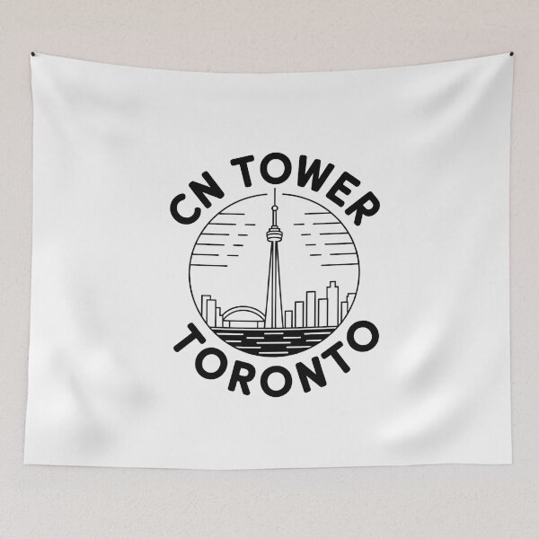 Item preview, Toronto Ontario Vintage Skyline Design designed and sold by Paper Drip.