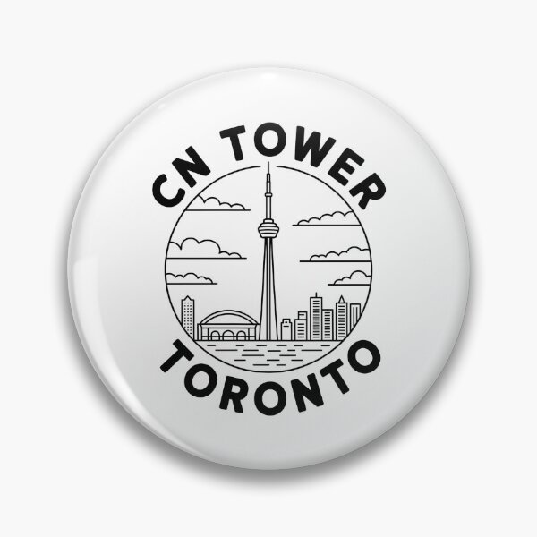 Item preview, Toronto Ontario Vintage Skyline Design designed and sold by Paper Drip.
