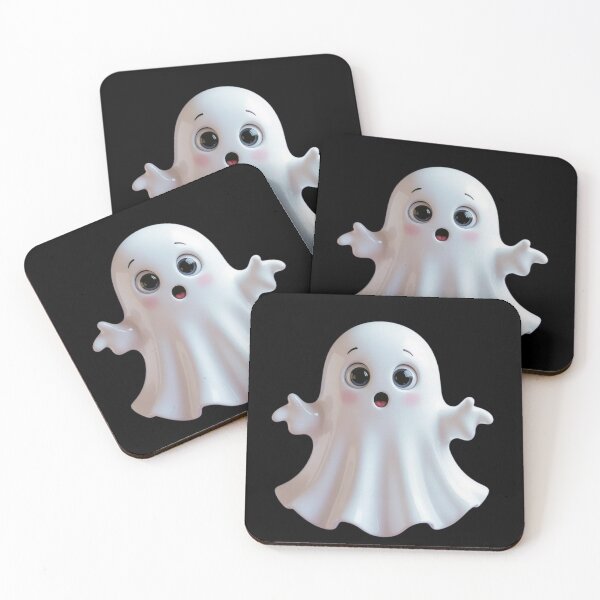 Item preview, Halloween Cute Ghost III designed and sold by Tuffnupboxing.