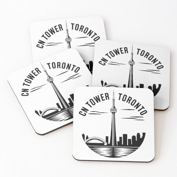 Item preview, Toronto Ontario Vintage Skyline Design designed and sold by Paper Drip.