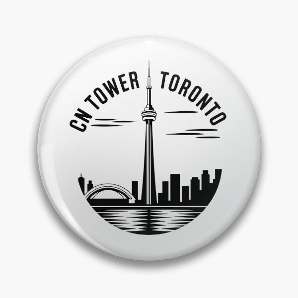Item preview, Toronto Ontario Vintage Skyline Design designed and sold by Paper Drip.