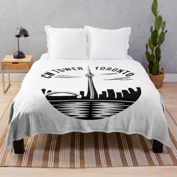 Item preview, Toronto Ontario Vintage Skyline Design designed and sold by Paper Drip.