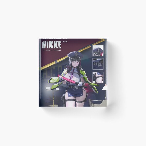 Item preview, D Killer Wife Secret Police Official poster, Nikke Goddess of victory designed and sold by Astral Drop.