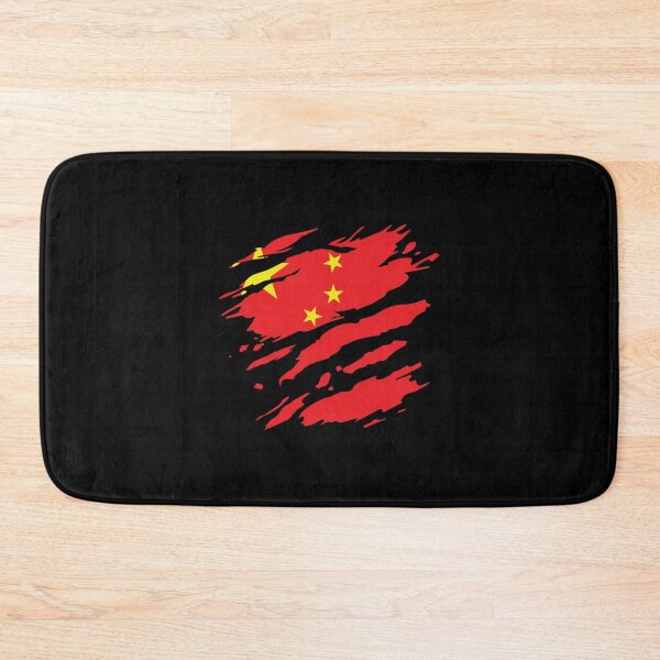 Item preview, China - national flag, scratches, cracks designed and sold by PleasantValley.
