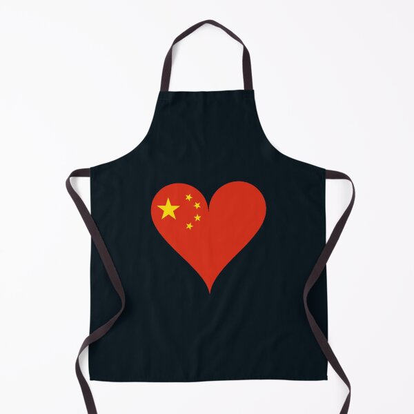 Item preview, China Flag Heart  designed and sold by PleasantValley.