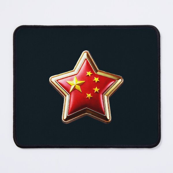 Item preview, China Glory - Shiny Patriotic Star Flag Design designed and sold by PleasantValley.