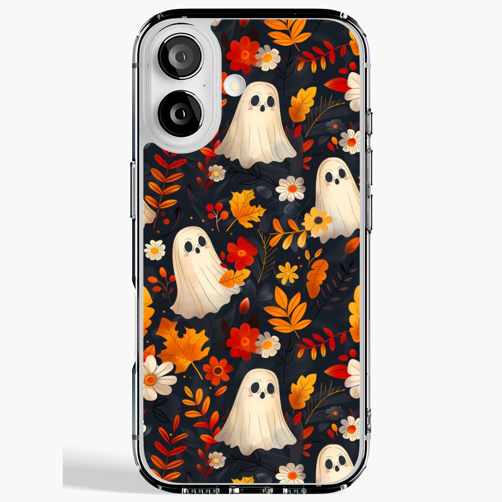 Halloween Spooky Ghosts: Fall leaves edition Premium T-Shirt