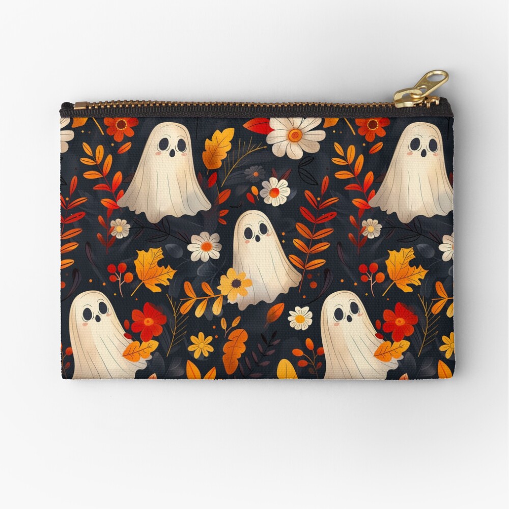 Spooky Ghosts, Fall Leaves