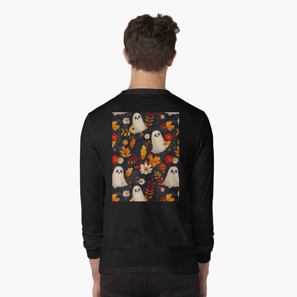 Halloween Spooky Ghosts: Fall Leaves Edition Samsung Galaxy Soft Case